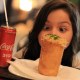 Cerveja Brahma peixe + combo com fritas + duas coca cola